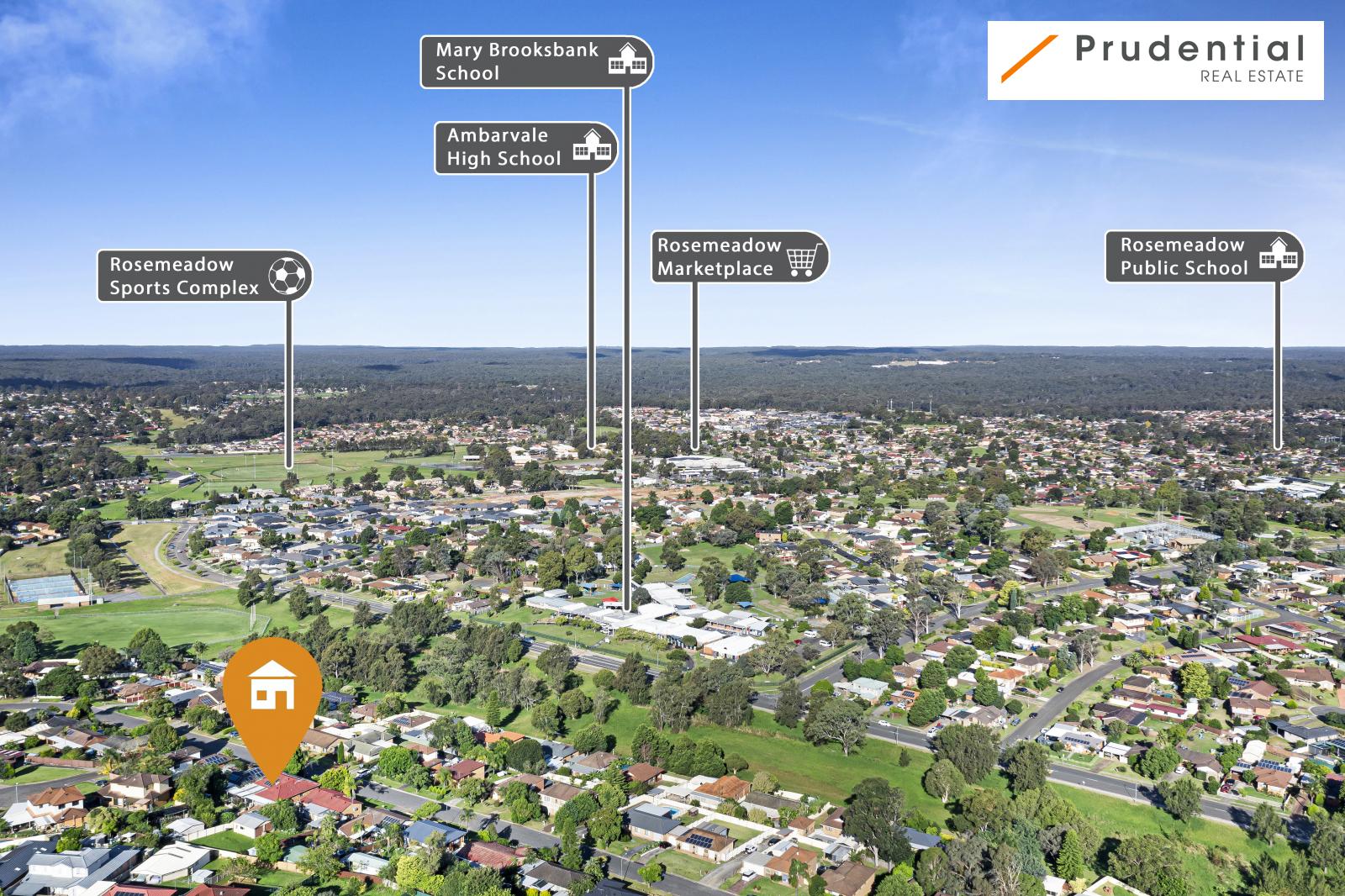 Ambarvale Map 24 Woodcourt Street, AMBARVALE NSW 2560 - Prudential Real Estate
